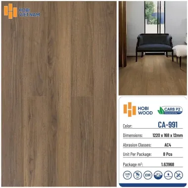 Sàn gỗ công nghiệp 12mm
