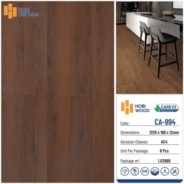 Sàn gỗ công nghiệp 12mm