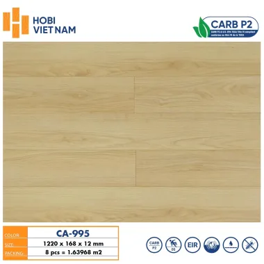 Sàn gỗ công nghiệp 12mm