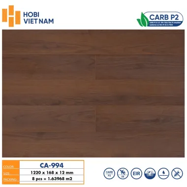 Sàn gỗ công nghiệp 12mm