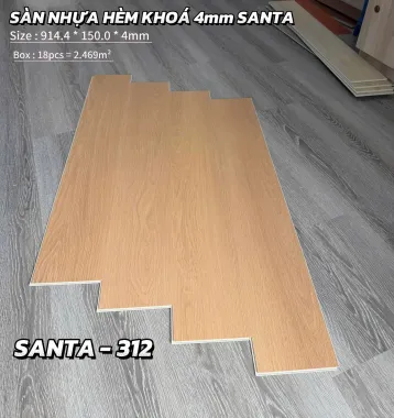 Sàn nhựa hèm khóa