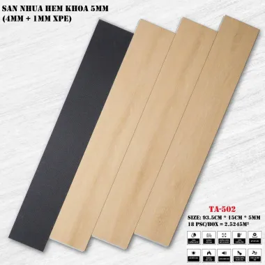 Sàn nhựa hèm khóa