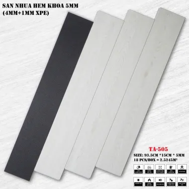 Sàn nhựa hèm khóa