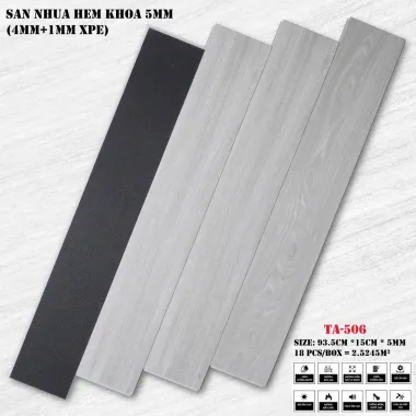 Sàn nhựa hèm khóa